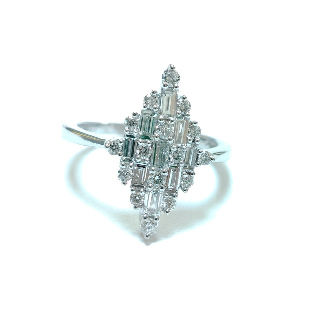 ANILLITO ORO, ORO BLANCO 14 K 3.5 GRMS (SEMINUEVO)