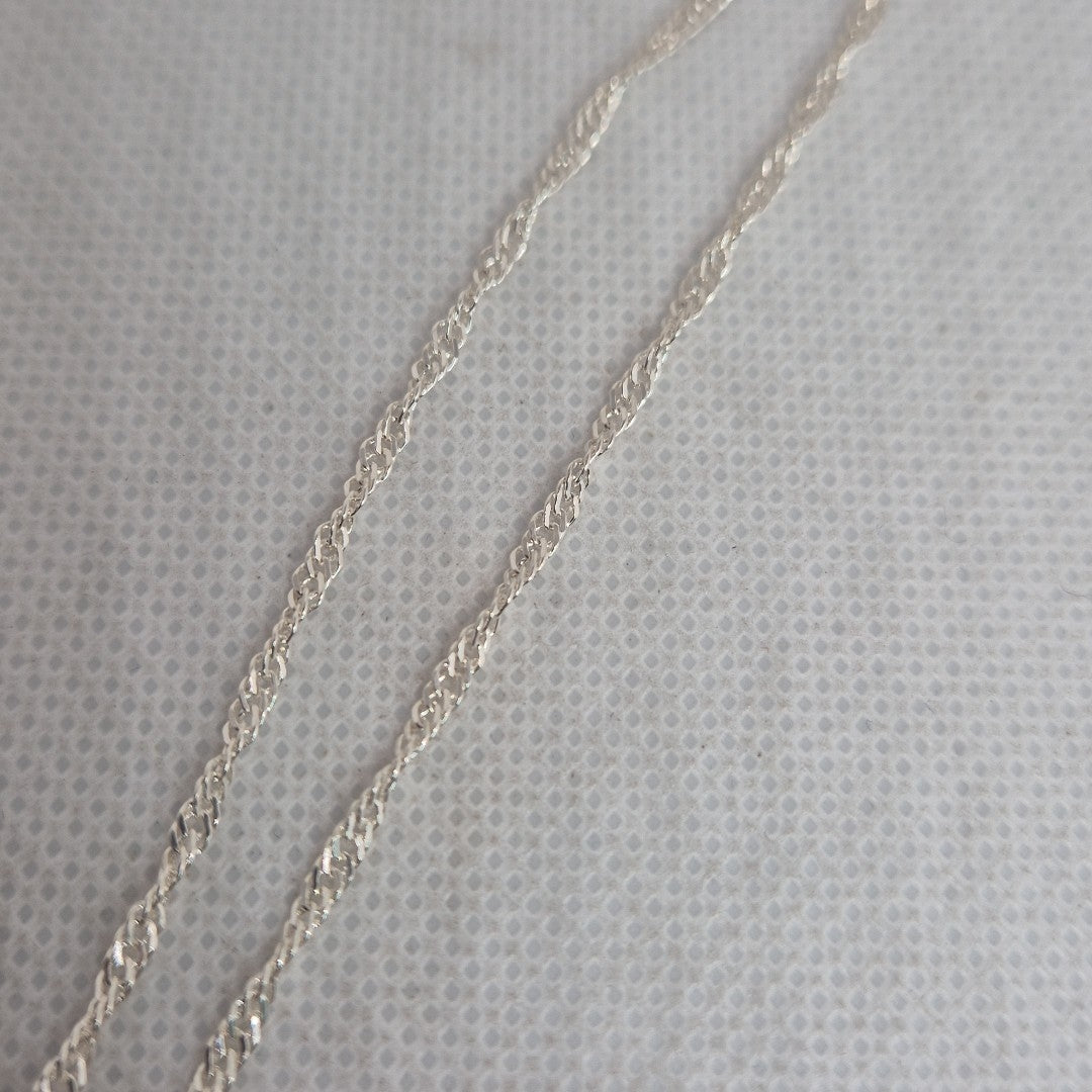 CADENA, DIJE PLATA 5.9 GRMS (SEMINUEVO)