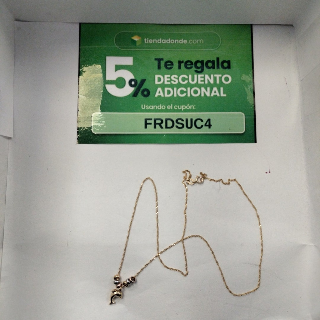 GARGANTILLA ORO 10 K 1.2 GRMS (SEMINUEVO)