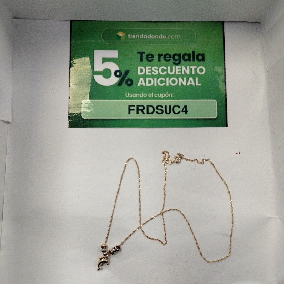 GARGANTILLA ORO 10 K 1.2 GRMS (SEMINUEVO)