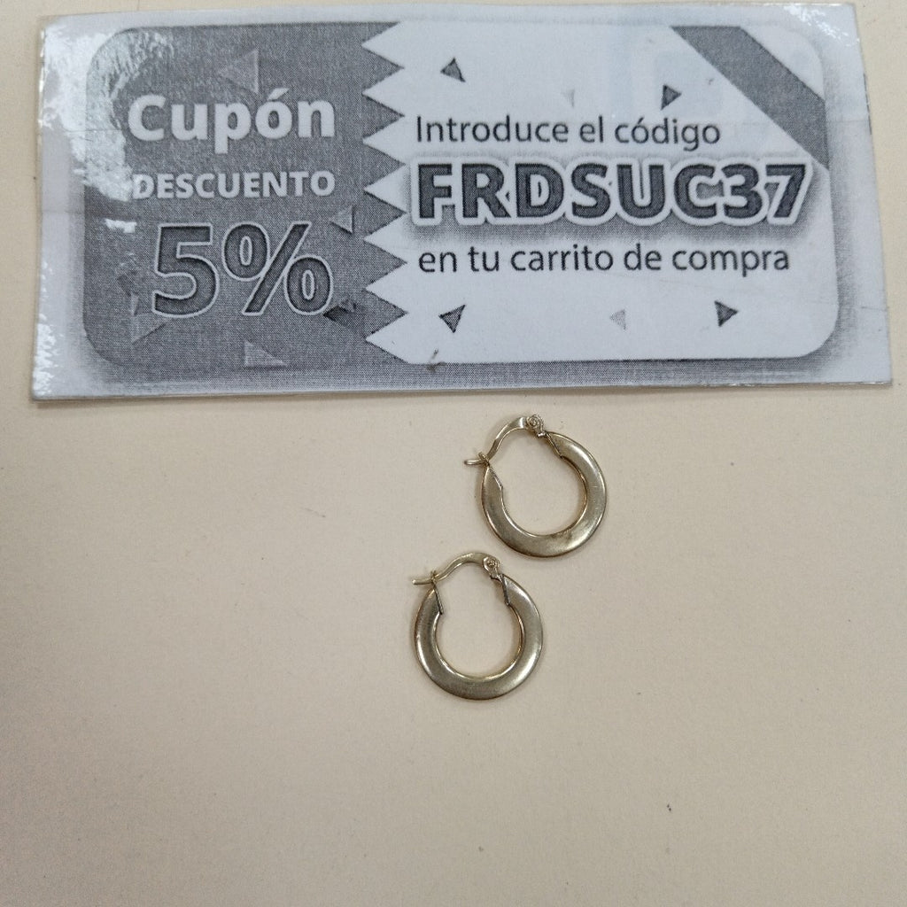 ARRACADAS PAR ORO 10 K 1 GRMS (SEMINUEVO)