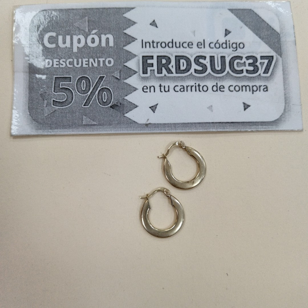 ARRACADAS PAR ORO 10 K 1 GRMS (SEMINUEVO)