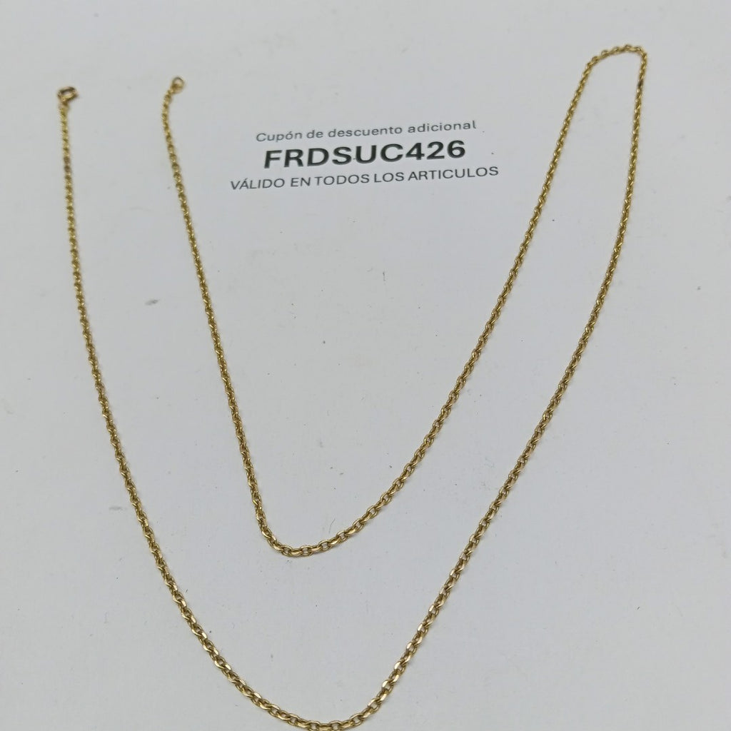 CADENA ORO 10 K 5.9 GRMS (SEMINUEVO)