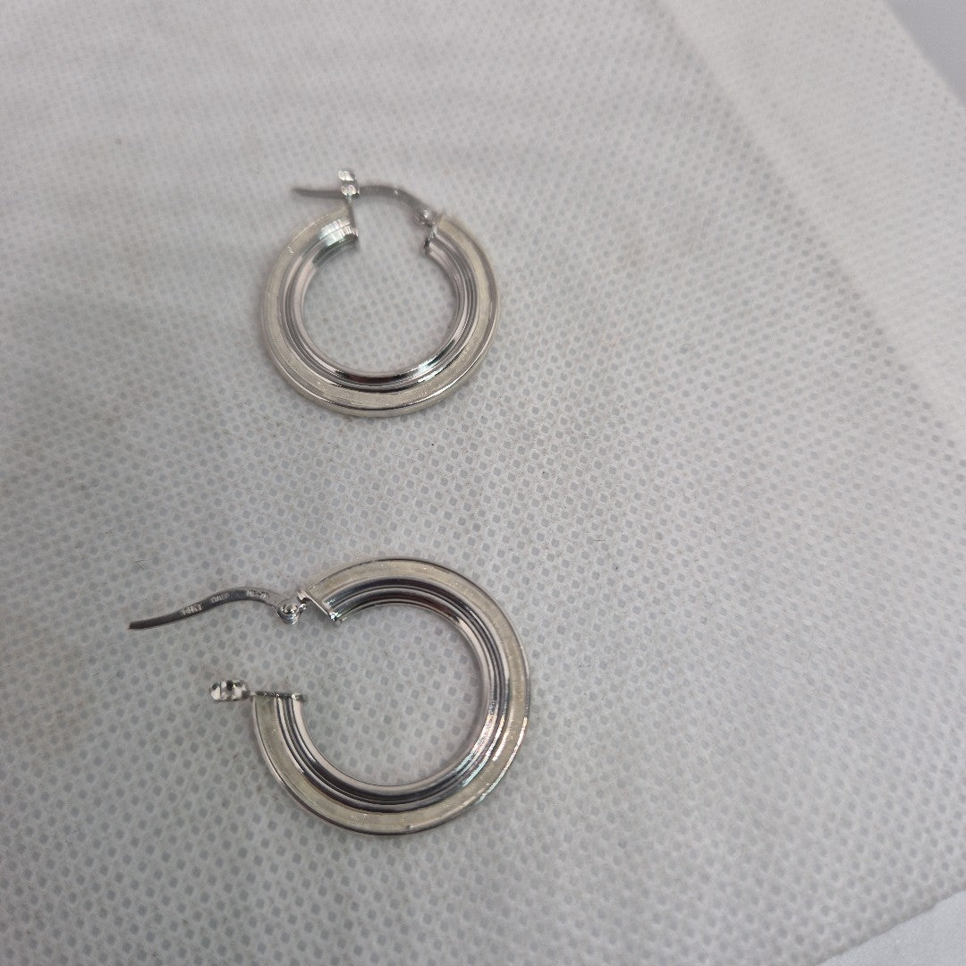 ARRACADAS PAR ORO 14 K 2.5 GRMS (SEMINUEVO)