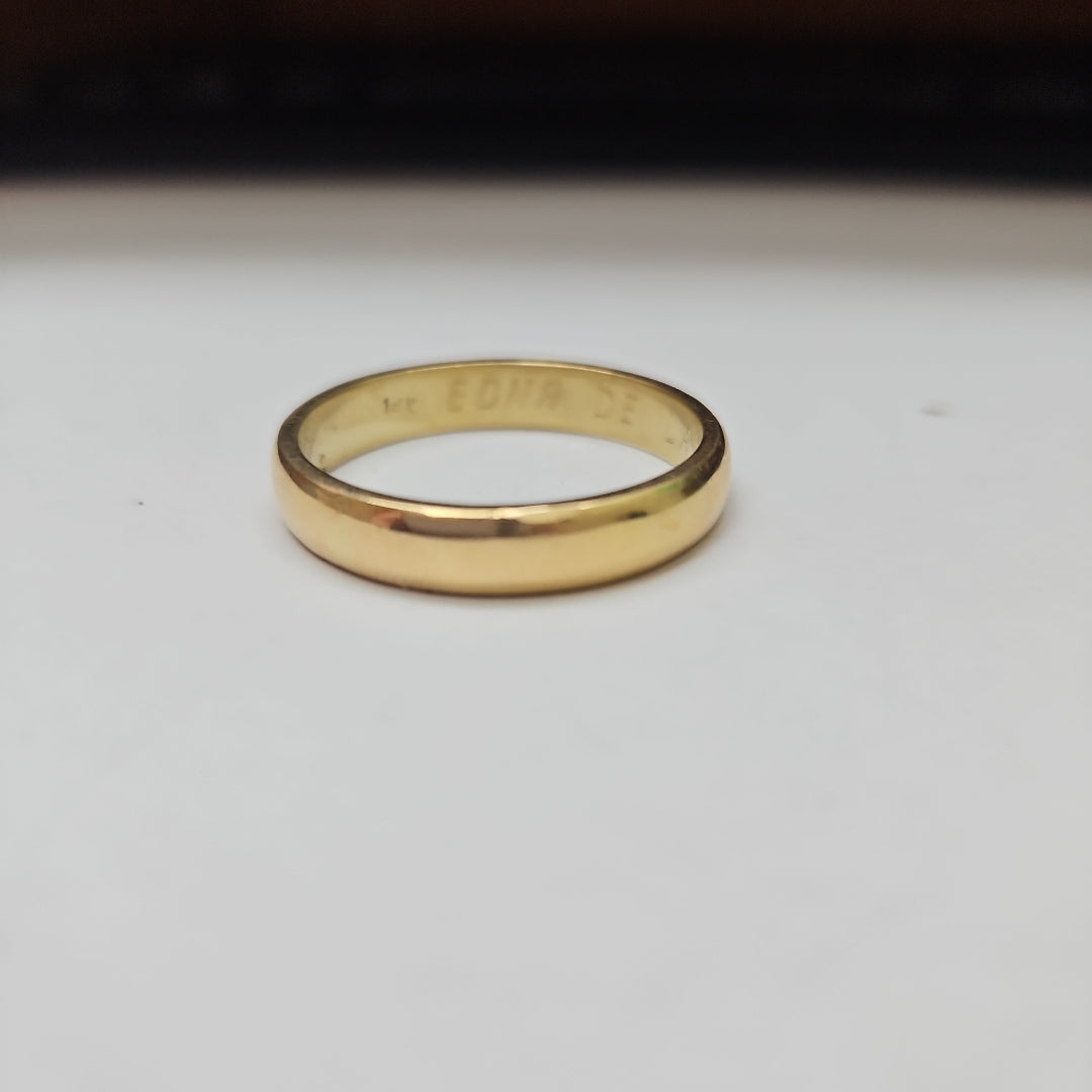 ARGOLLA ORO 14 K 7.8 GRMS (SEMINUEVO)