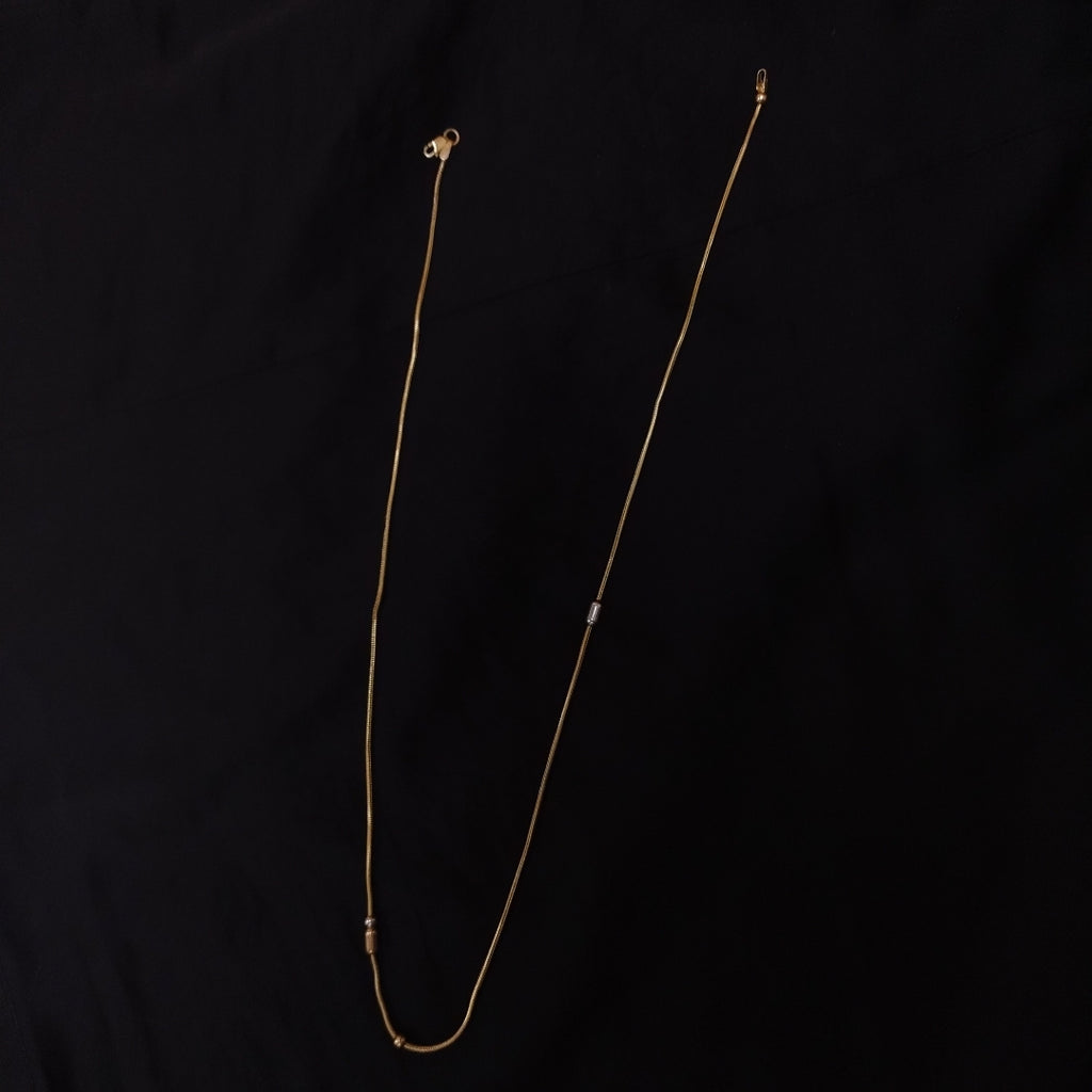 GARGANTILLA ORO COMBINADO 10 K 5.2 GRMS (SEMINUEVO)