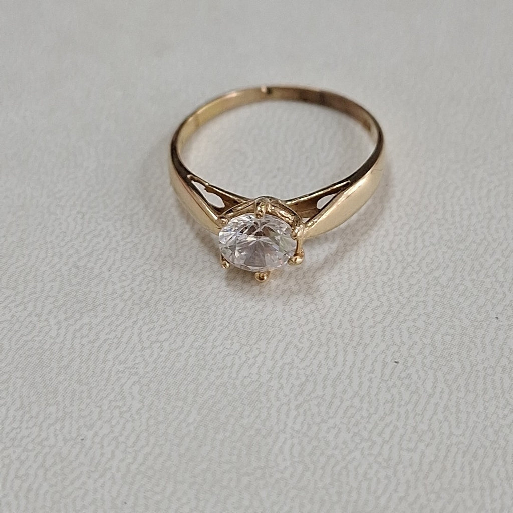 ANILLO ORO 10 K 2.2 GRMS (SEMINUEVO)