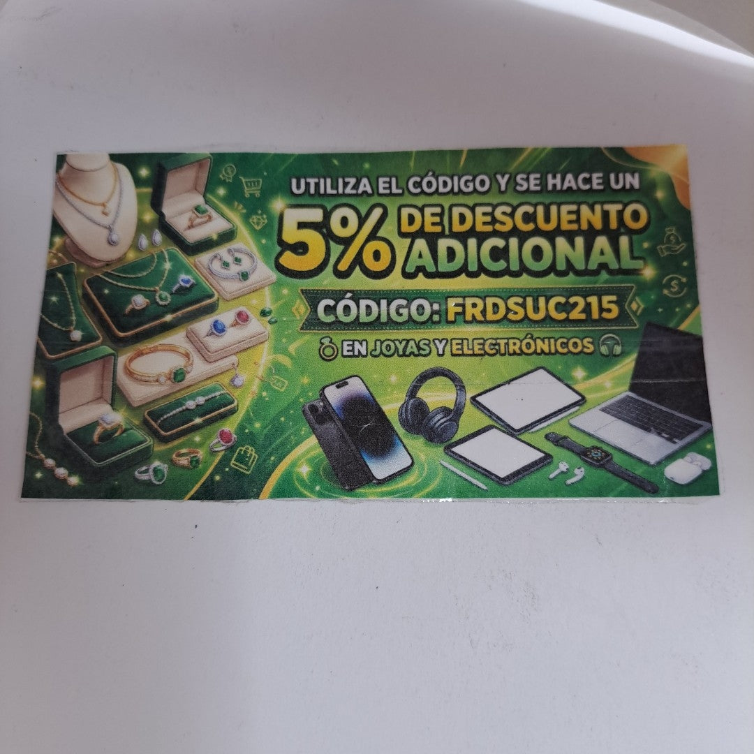 ARRACADAS PAR ORO 10 K 1.4 GRMS (SEMINUEVO)