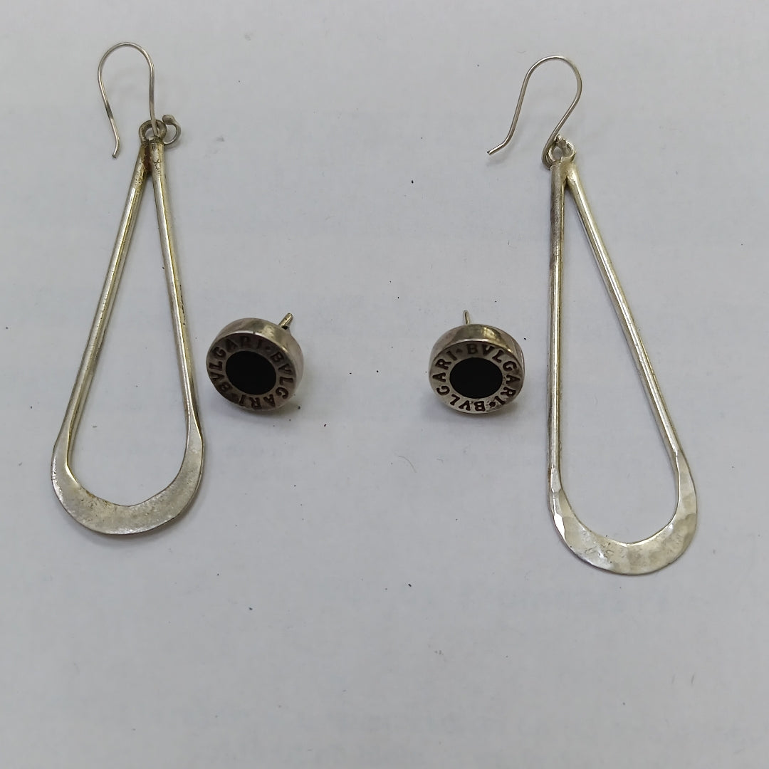 ARETES PAR PLATA 13,00 GRMS (SEMINUEVO)