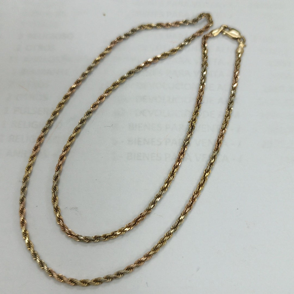 CADENA ORO 14 K 6.5 GRMS (SEMINUEVO)