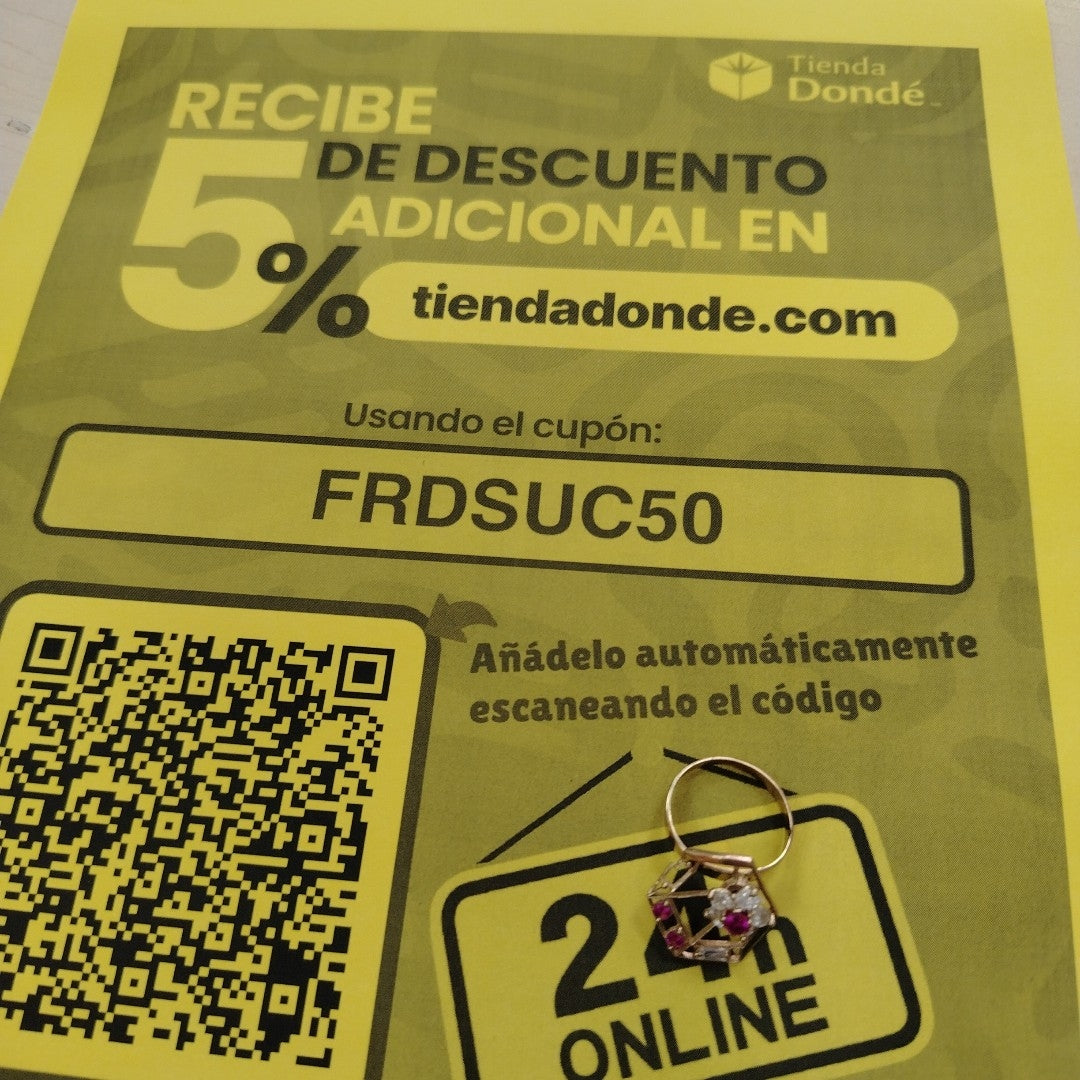 ANILLITO ORO 10 K 3.4 GRMS (SEMINUEVO)