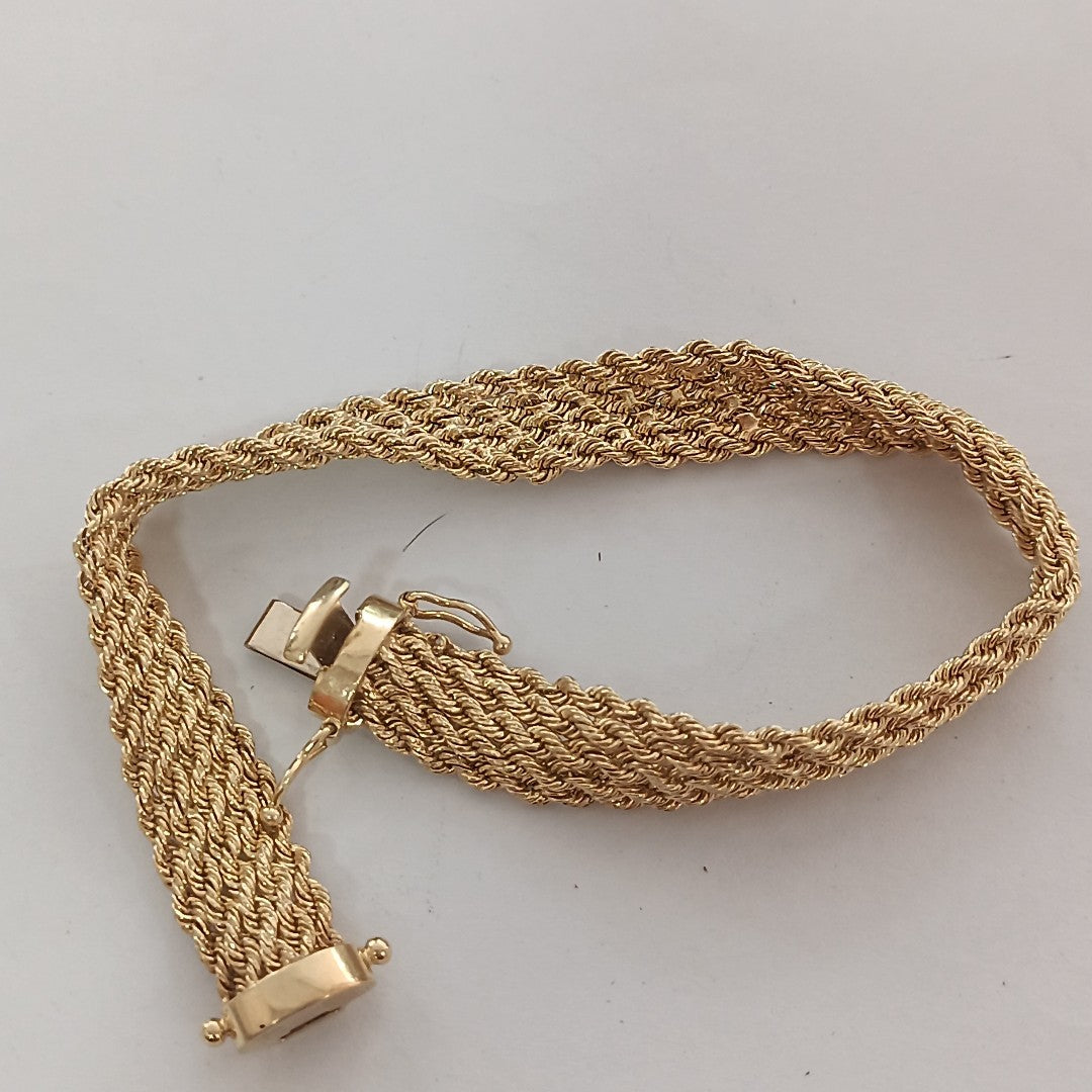PULSERA ORO 14 K 10.6 GRMS (SEMINUEVO)