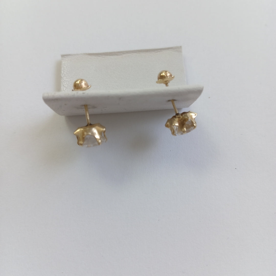 ARETES PAR ORO 10 K 0,90 GRMS (SEMINUEVO)