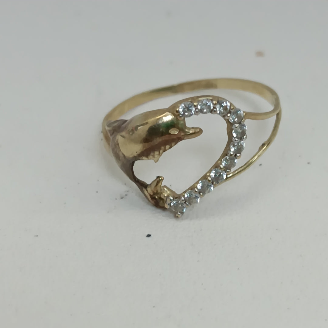 ANILLO ORO 8 K 1.1 GRMS (SEMINUEVO)