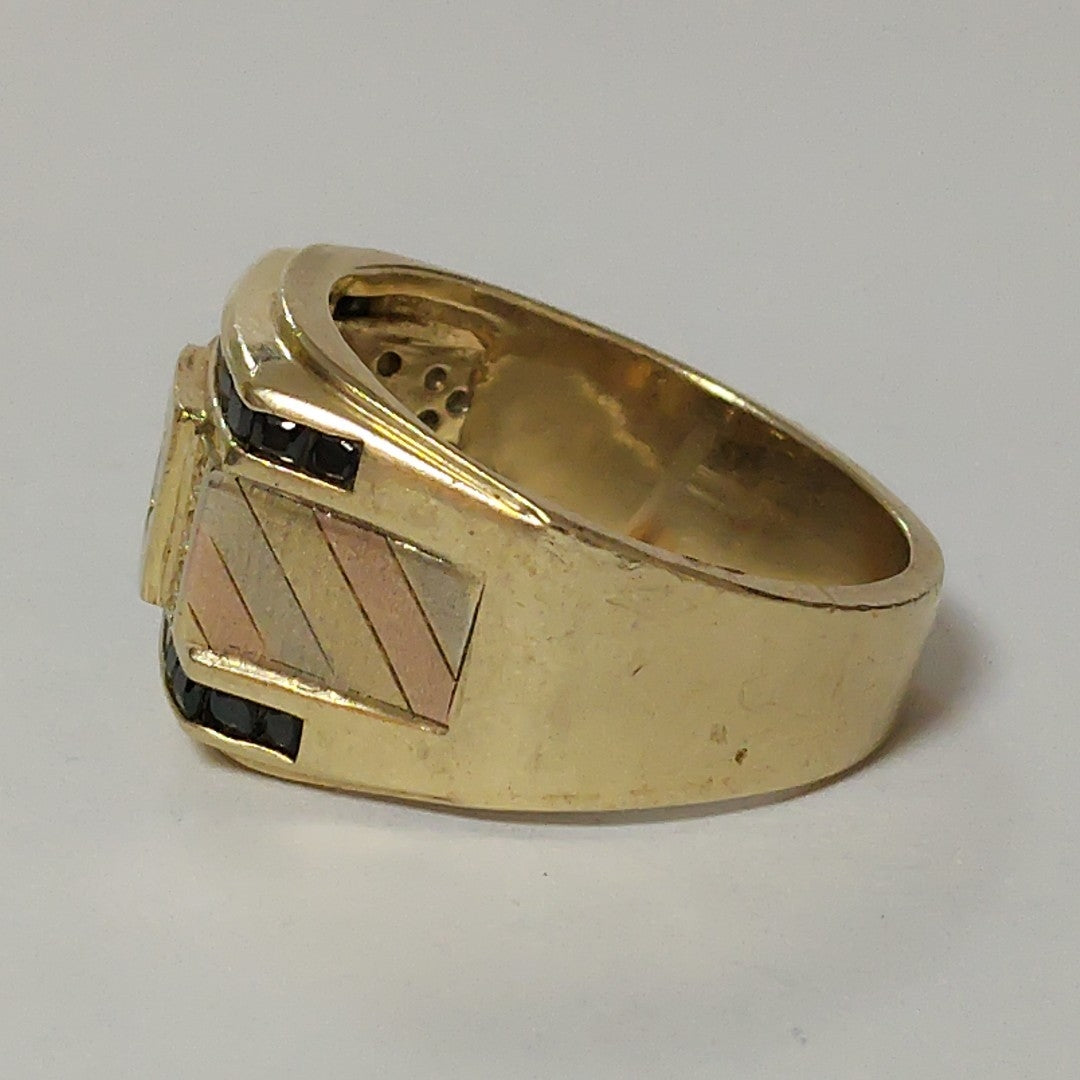ANILLO ORO 14 K 10,10 GRMS (SEMINUEVO)