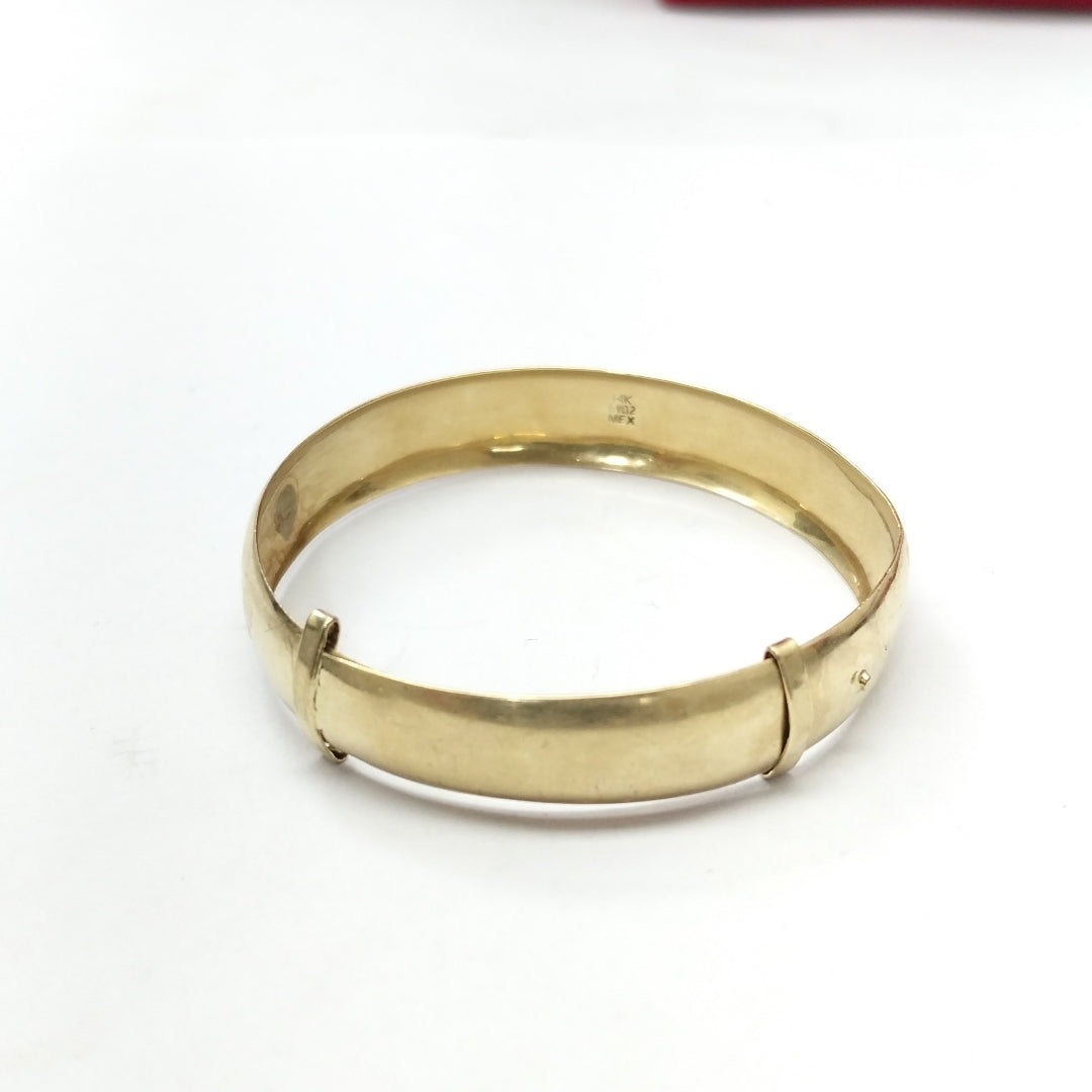 PULSERA RIGIDA ORO 14 K 8,00 GRMS (SEMINUEVO)