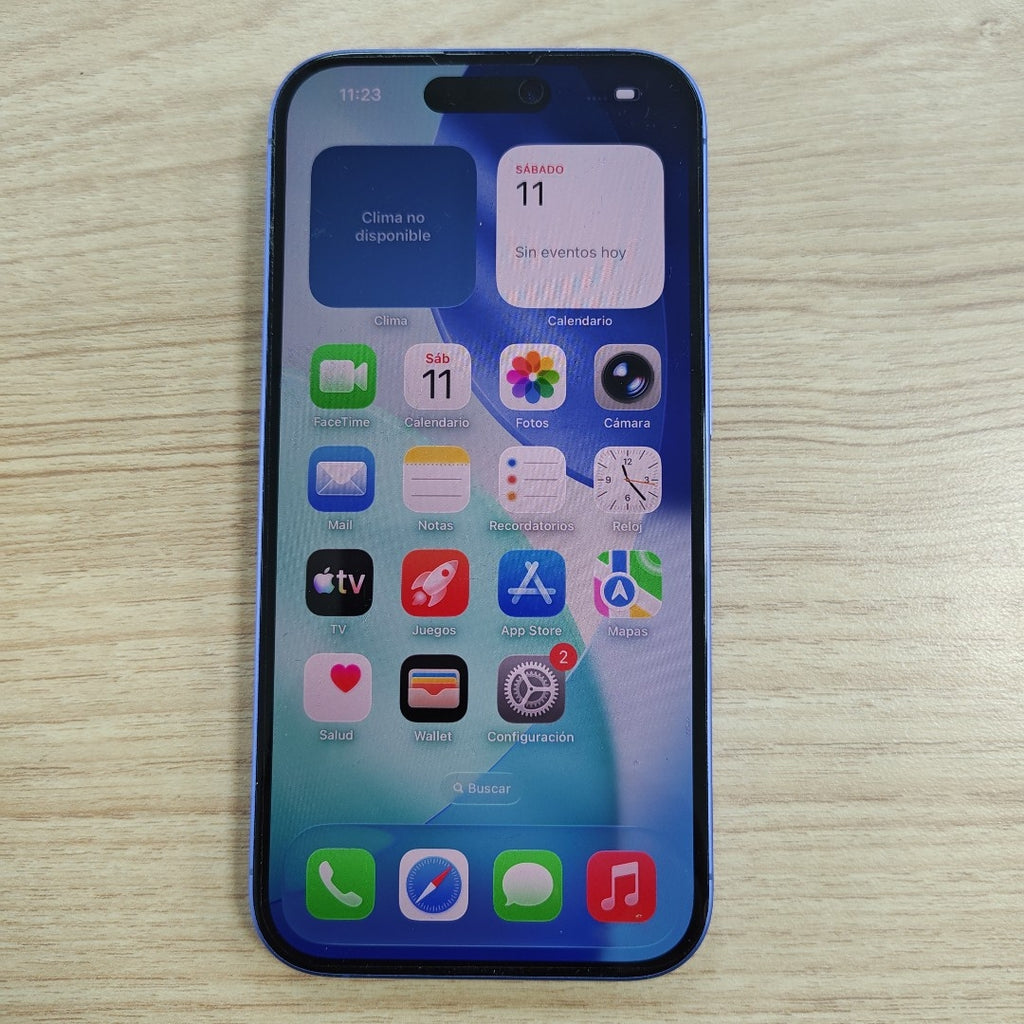 CELULAR APPLE IPHONE 16 A3286 (2024) 128 GB 8 GB RAM (SEMINUEVO)