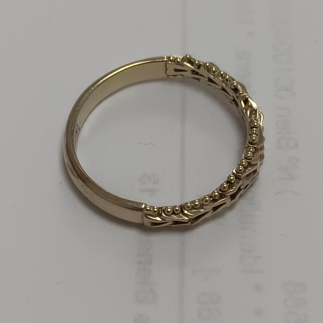 ANILLITO ORO 14 K 2 GRMS (SEMINUEVO)