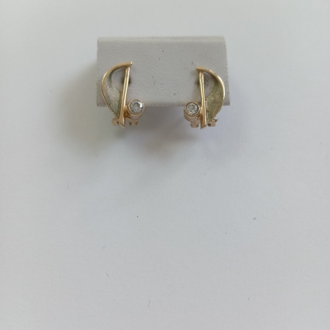 ARETES PAR ORO 10 K 2,40 GRMS (SEMINUEVO)