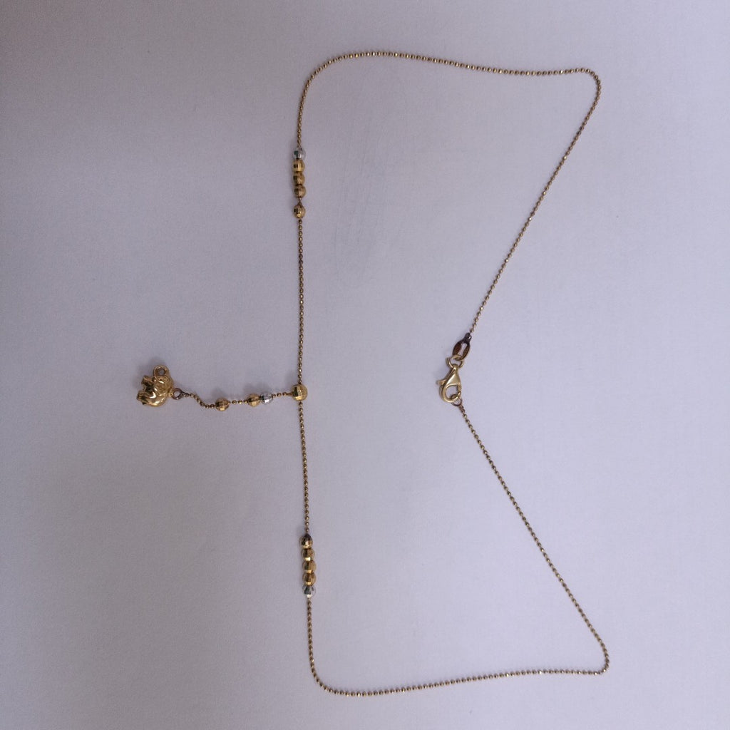 GARGANTILLA ORO COMBINADO 14 K 3.5 GRMS (SEMINUEVO)