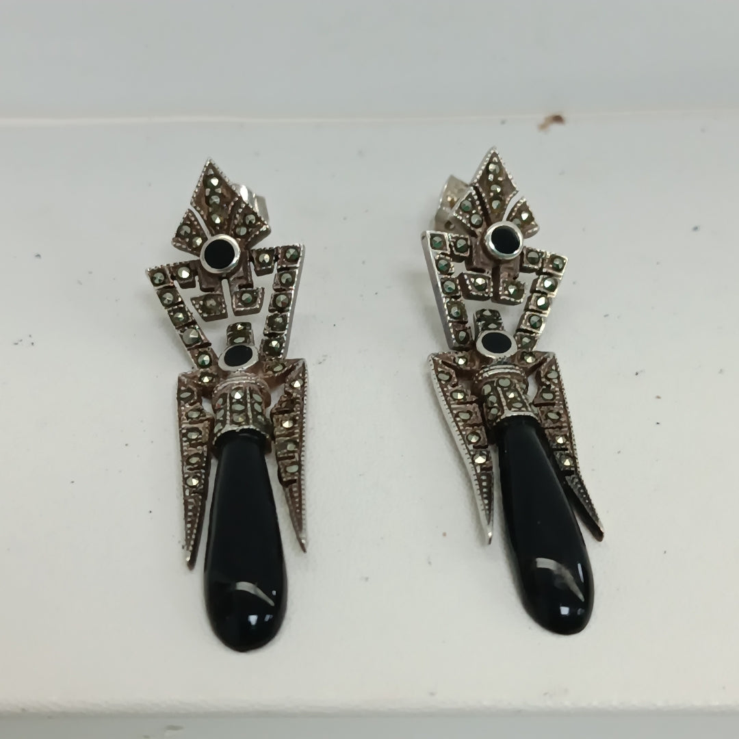 ARETES PAR PLATA 9.9 GRMS (SEMINUEVO)