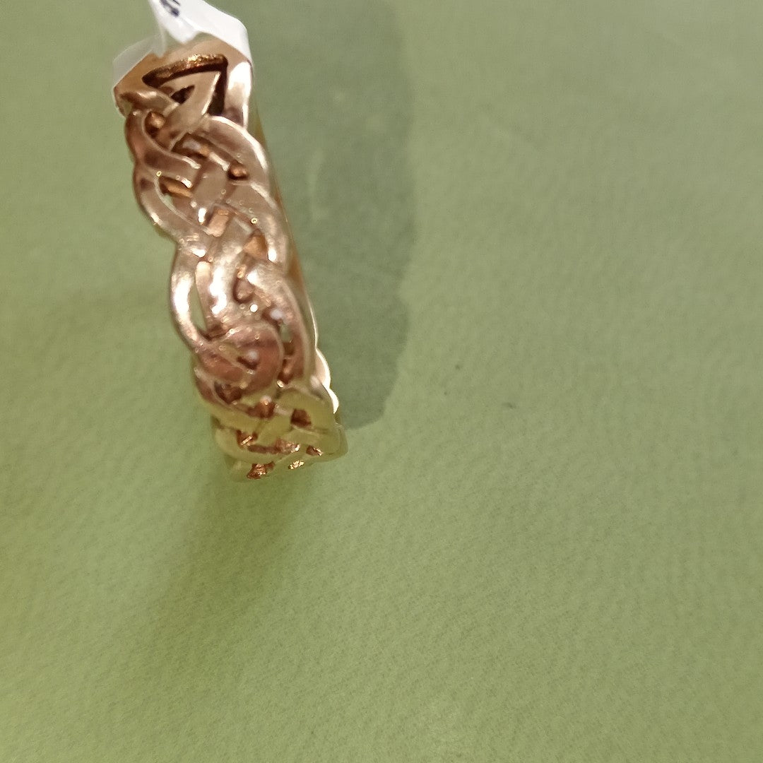 ANILLO ORO 10 K 4.4 GRMS (SEMINUEVO)