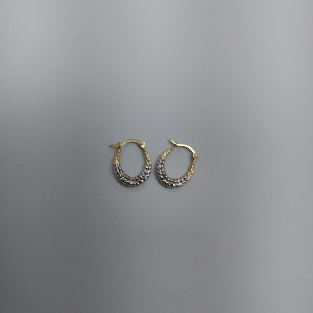 ARRACADAS PAR ORO 14 K 0.4 GRMS (SEMINUEVO)