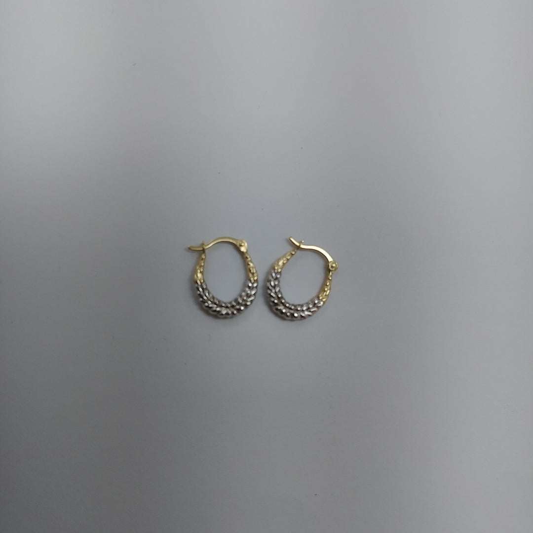ARRACADAS PAR ORO 14 K 0.4 GRMS (SEMINUEVO)
