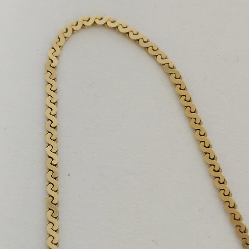 GARGANTILLA ORO 14 K 4.7 GRMS (SEMINUEVO)