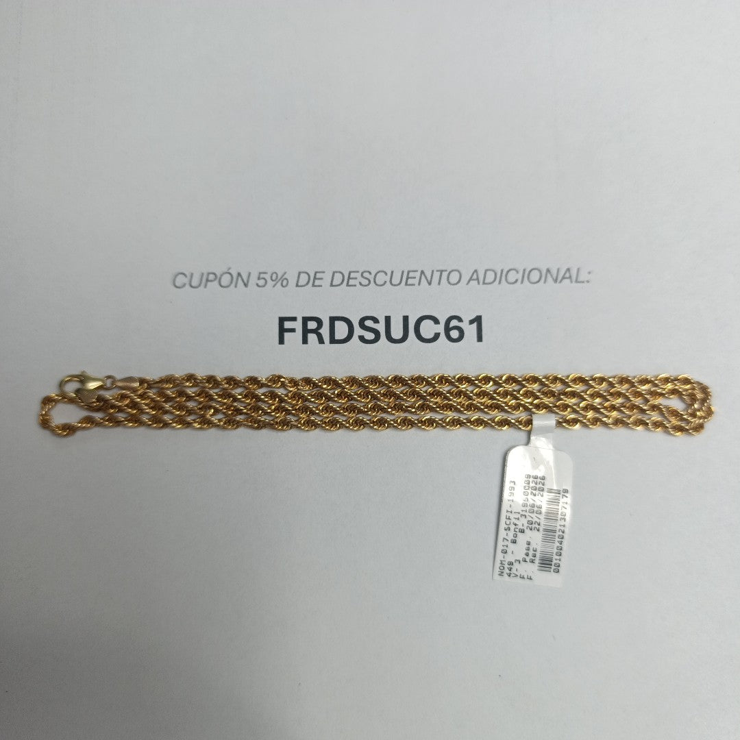 CADENA ORO 10 K 5.7 GRMS (SEMINUEVO)