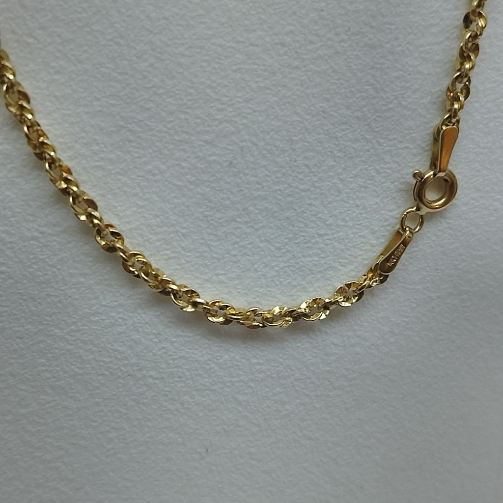 CADENA ORO 14 K 2.6 GRMS (SEMINUEVO)