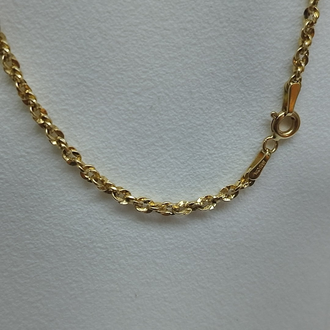 CADENA ORO 14 K 2.6 GRMS (SEMINUEVO)