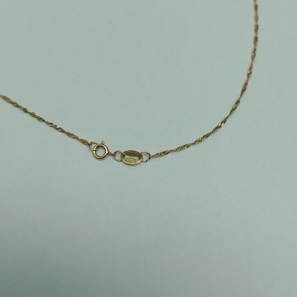 CADENA ORO 10 K 0.8 GRMS (SEMINUEVO)