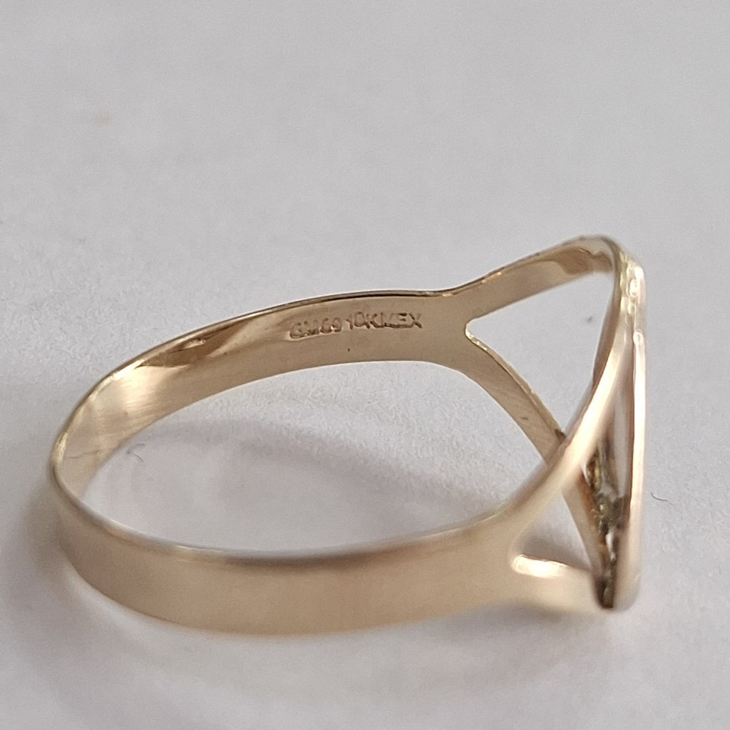 ANILLO ORO 10 K 1.3 GRMS (SEMINUEVO)
