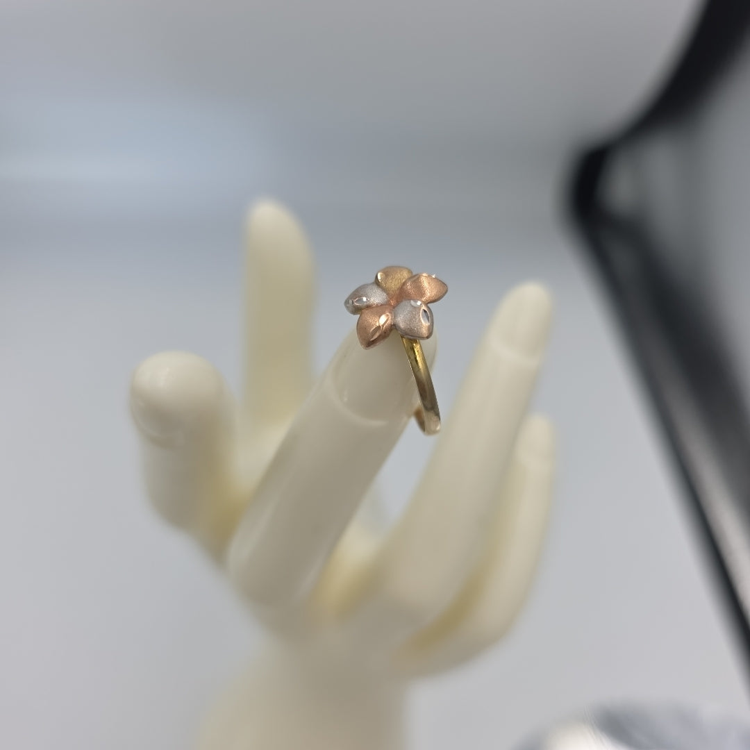 ANILLITO ORO, ORO COMBINADO 10 K 1.2 GRMS (SEMINUEVO)