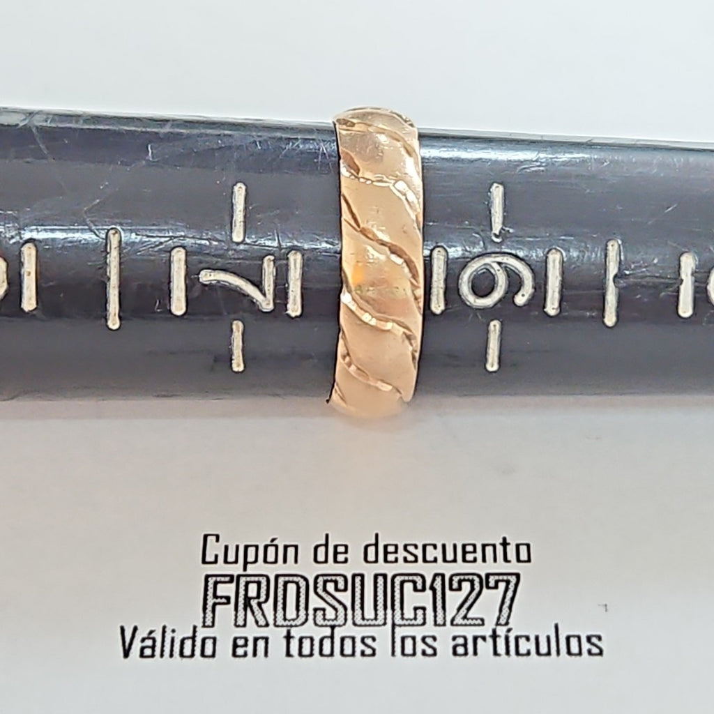 ARGOLLA ORO 10 K 2.5 GRMS (SEMINUEVO)