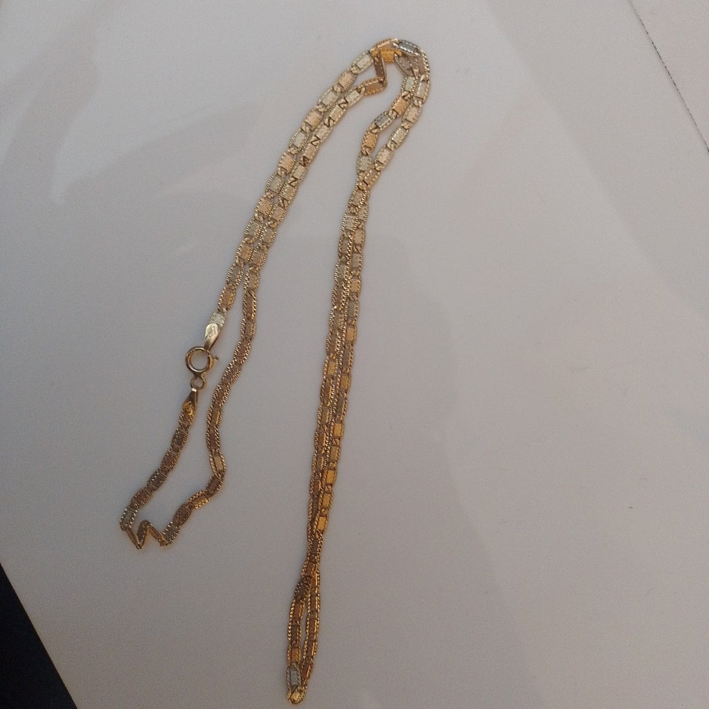 CADENA ORO,RODIADO 14 K 5,70 GRMS (SEMINUEVO)
