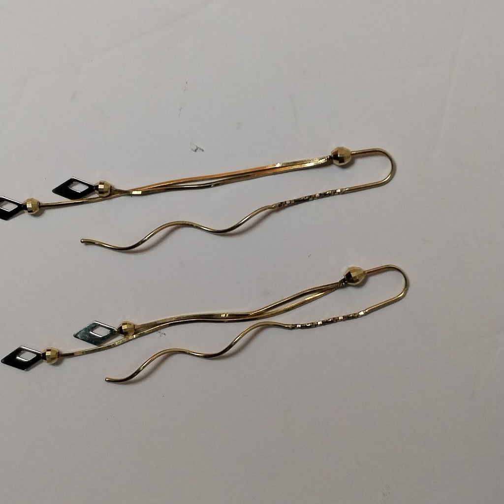 ARETES PAR ORO 14 K 2,30 GRMS (SEMINUEVO)