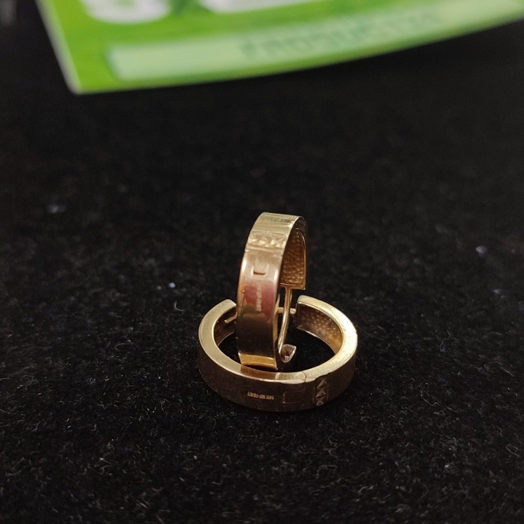 ARRACADAS PAR ORO 14 K 3 GRMS (SEMINUEVO)
