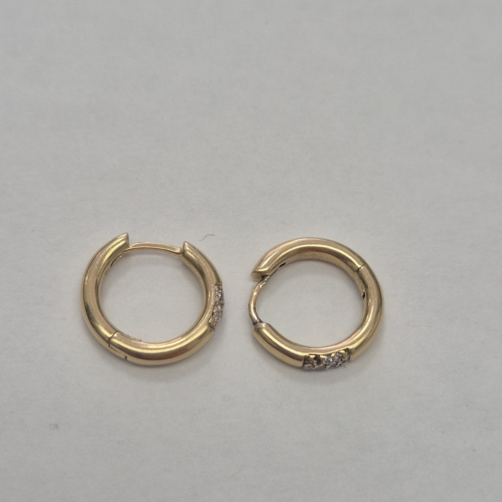 ARRACADAS PAR ORO 10 K 4,30 GRMS (SEMINUEVO)