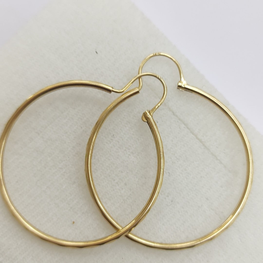 ARRACADAS PAR ORO 14 K 2,20 GRMS (SEMINUEVO)