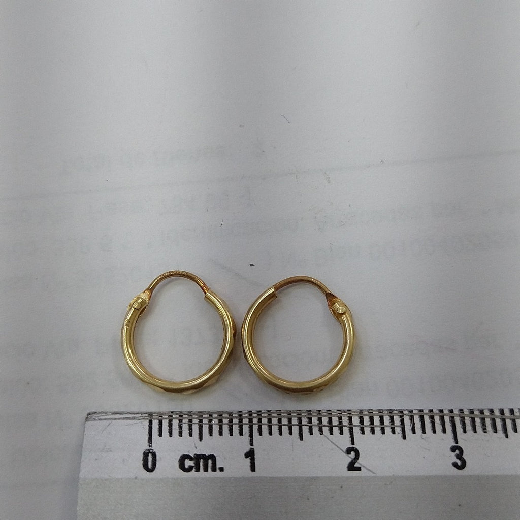 ARRACADAS PAR ORO 10 K 0.7 GRMS (SEMINUEVO)
