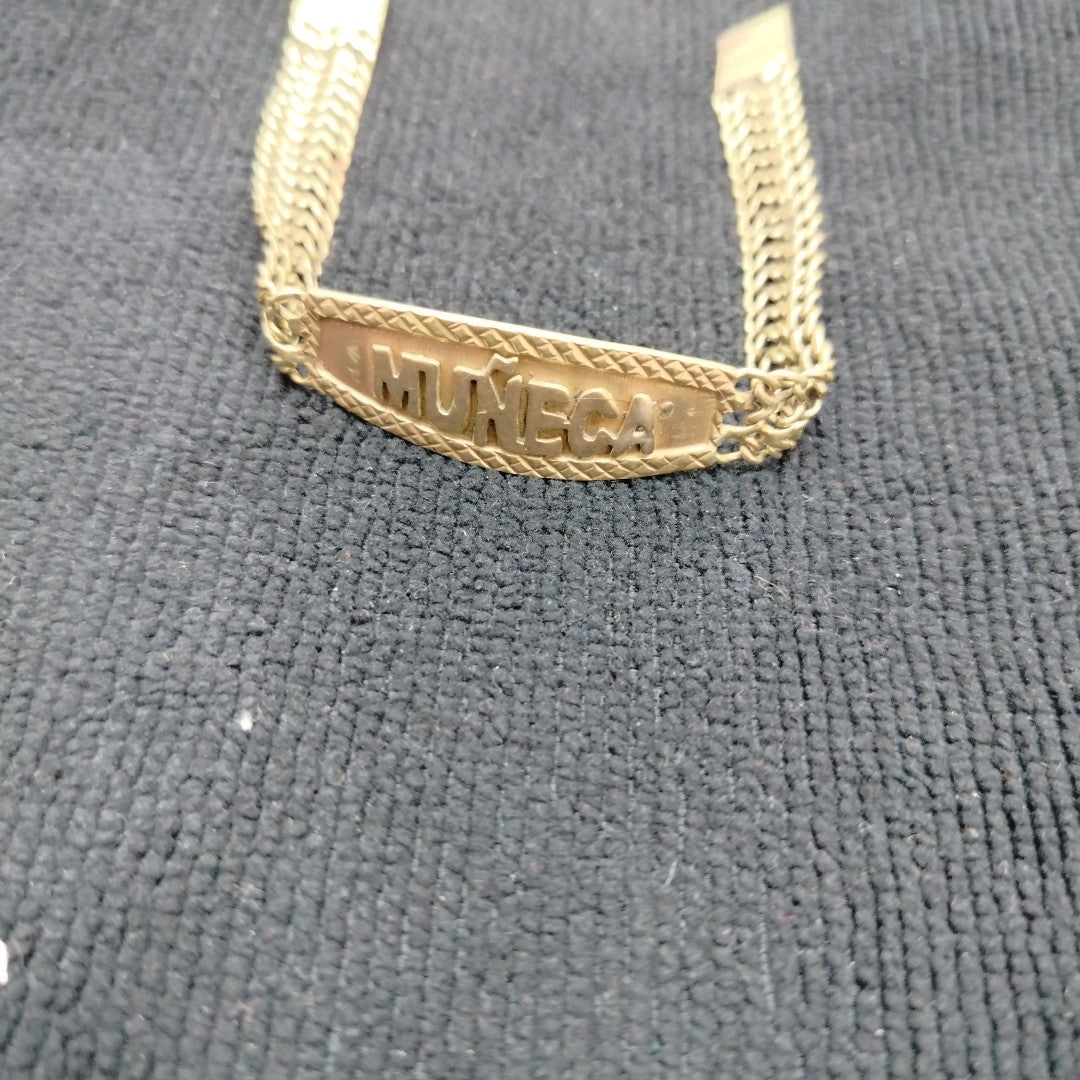 ESCLAVA ORO 10 K 18.1 GRMS (SEMINUEVO)