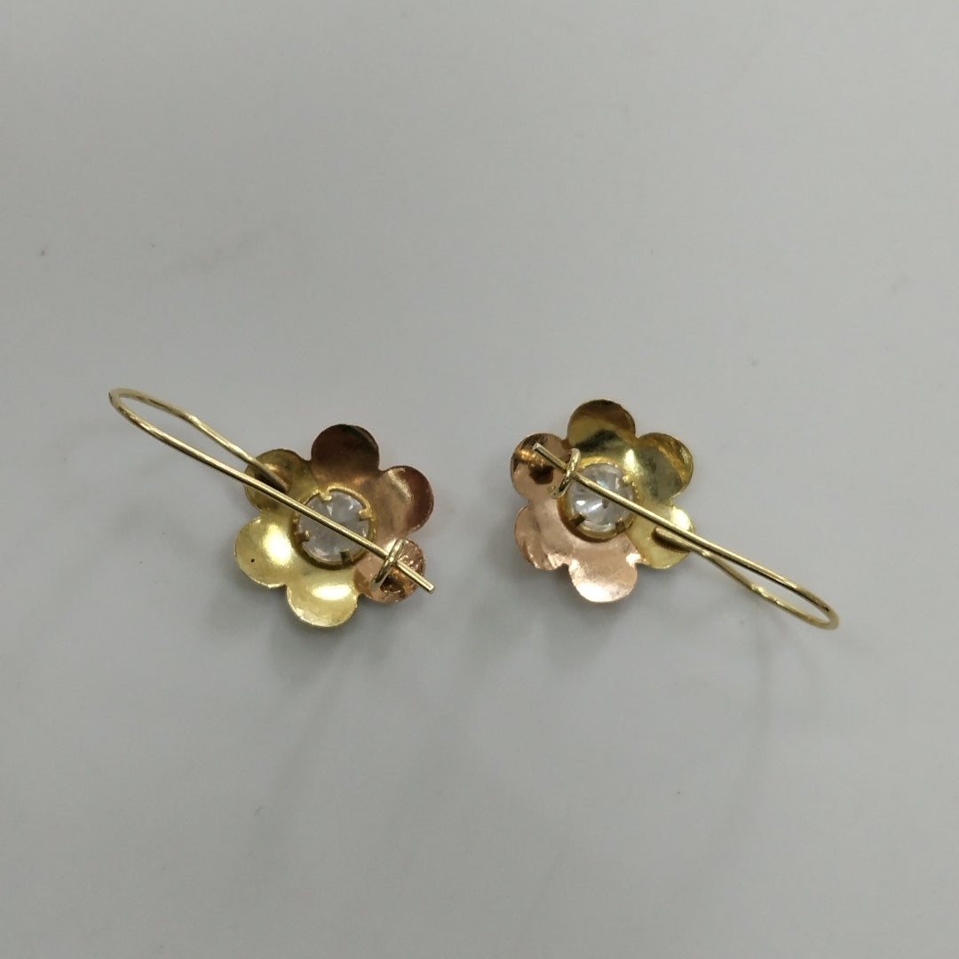 ARETES PAR ORO 10 K 1,00 GRMS (SEMINUEVO)