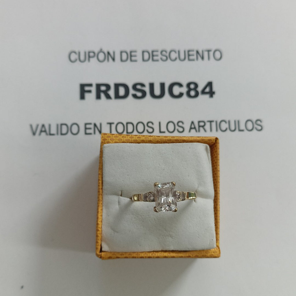 SOLITARIO ORO 10 K 2.4 GRMS (SEMINUEVO)