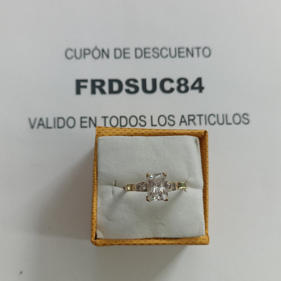 SOLITARIO ORO 10 K 2.4 GRMS (SEMINUEVO)