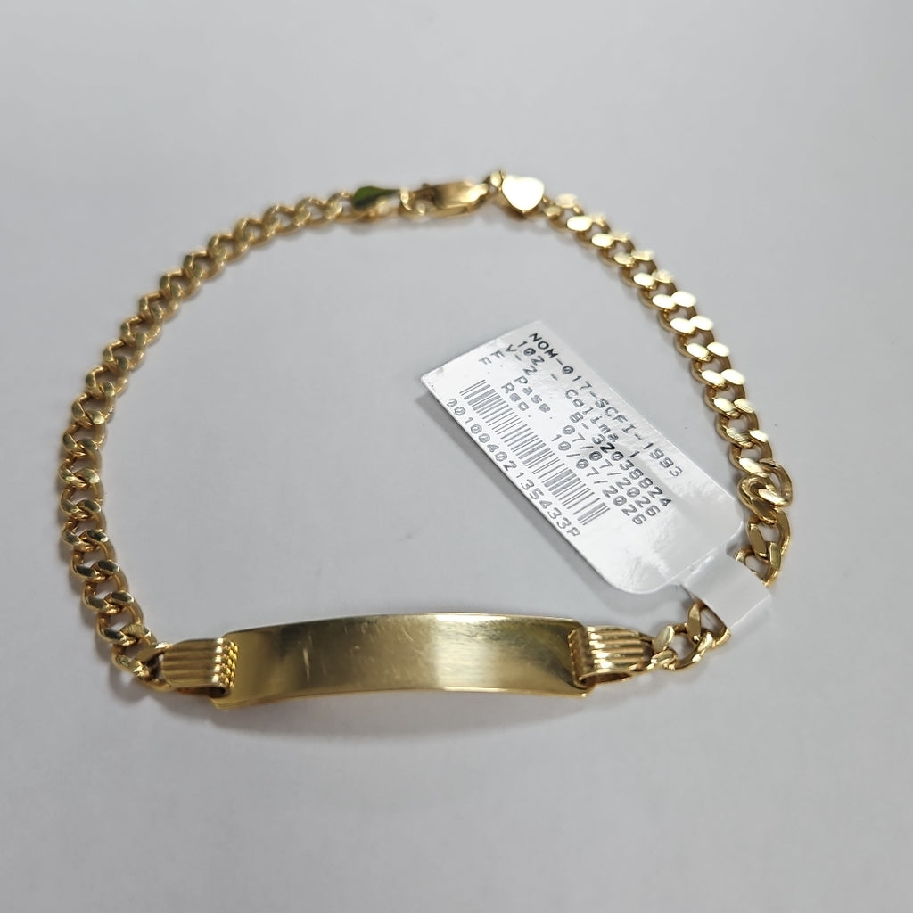 ESCLAVA ORO 14 K 4.5 GRMS (SEMINUEVO)