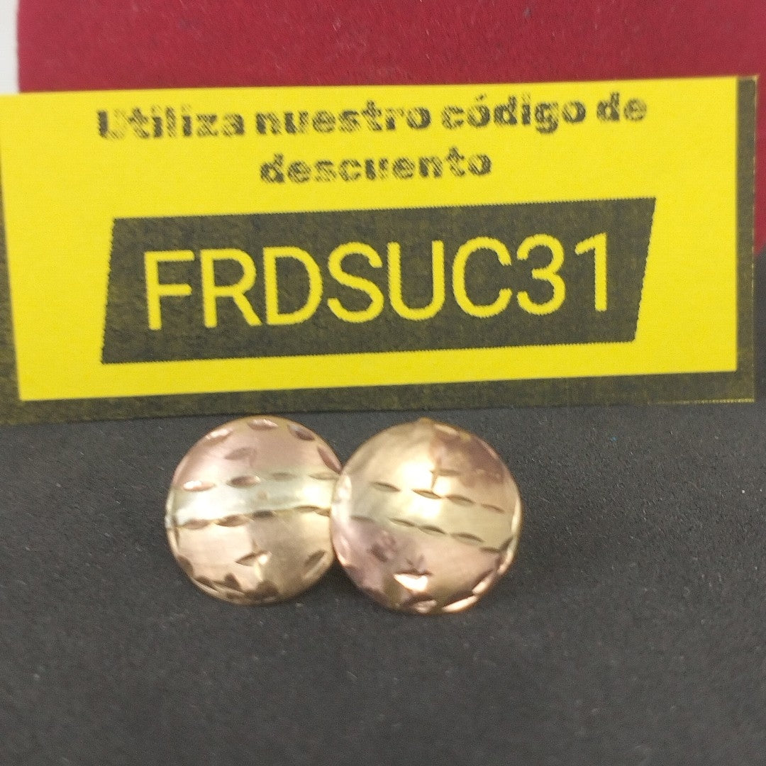 BROQUELES PAR ORO 10 K 0.5 GRMS (SEMINUEVO)