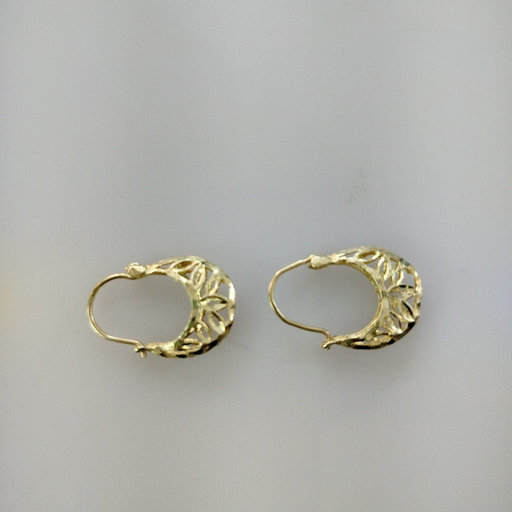 ARETES PAR ORO 14 K 2.3 GRMS (SEMINUEVO)