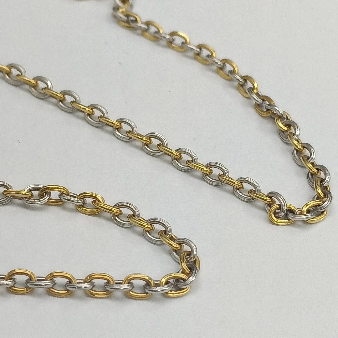 CADENA ORO,ORO BLANCO 18 K 22,80 GRMS (SEMINUEVO)